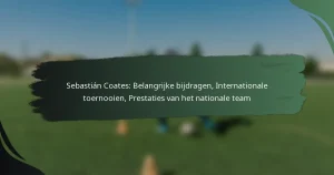 Sebastián Coates: Belangrijke bijdragen, Internationale toernooien, Prestaties van het nationale team